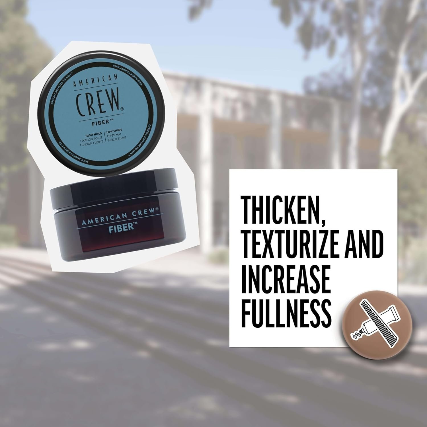 American Crew Men's Hair Fiber, Like Hair Gel with High Hold & Low Shine, 3 oz - Image 5