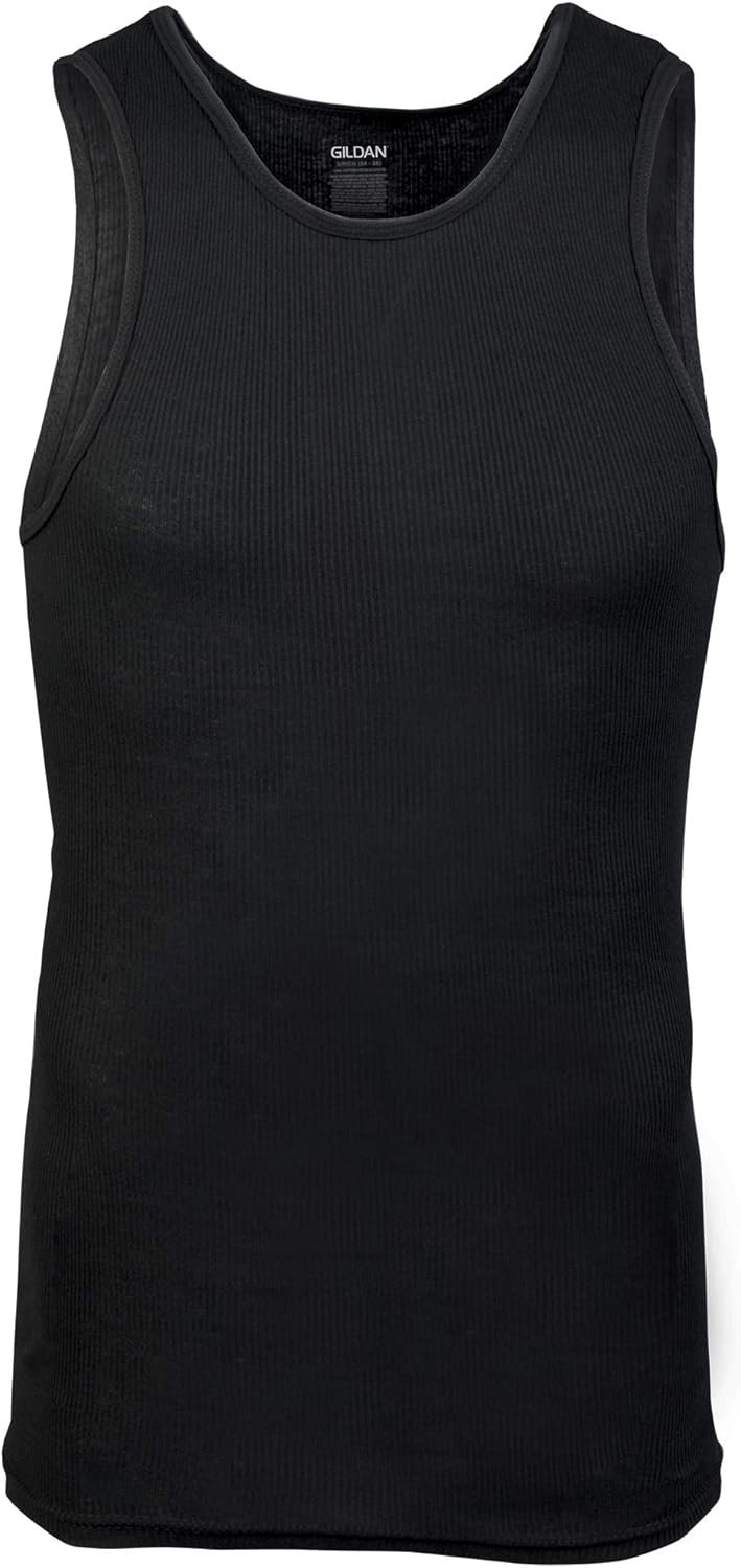 Gildan Men's A-Shirts Tanks Multipack - Image 4