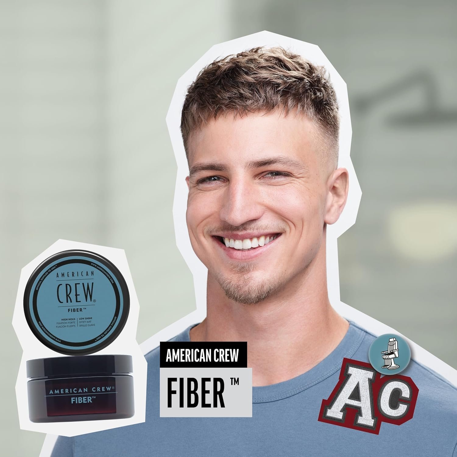 American Crew Men's Hair Fiber, Like Hair Gel with High Hold & Low Shine, 3 oz - Image 3