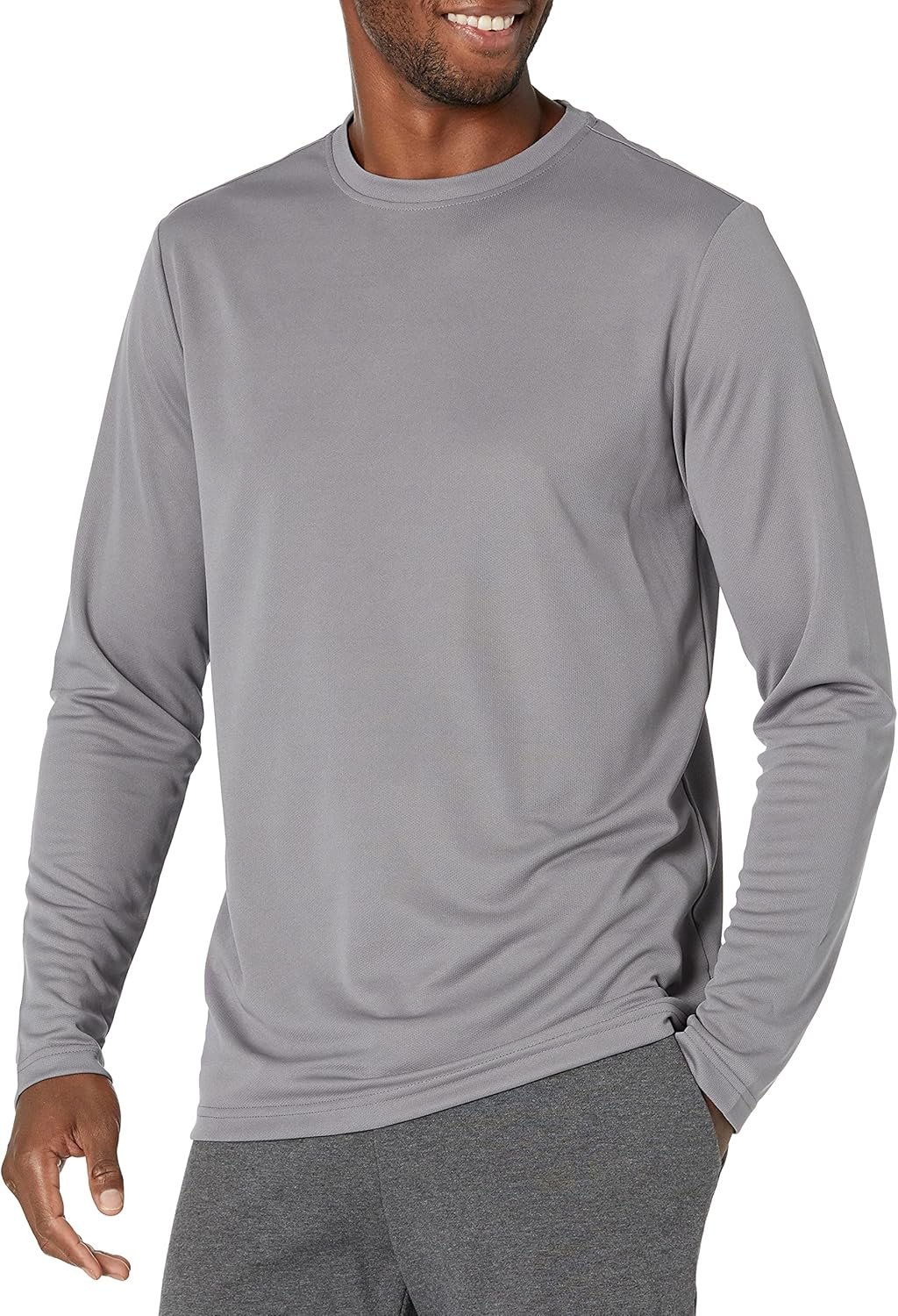 Amazon Essentials Long Sleeve Shirt for Men, Performance Tech - Image 2