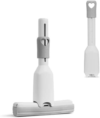 Mini Mops + Sponges; Portable Self Squeeze Mop; Sponge Mop, Small Mops for Small Space (1Handle+1Sponge) - Image 2