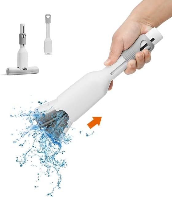 Mini Mops + Sponges; Portable Self Squeeze Mop; Sponge Mop, Small Mops for Small Space (1Handle+1Sponge) - Image 3