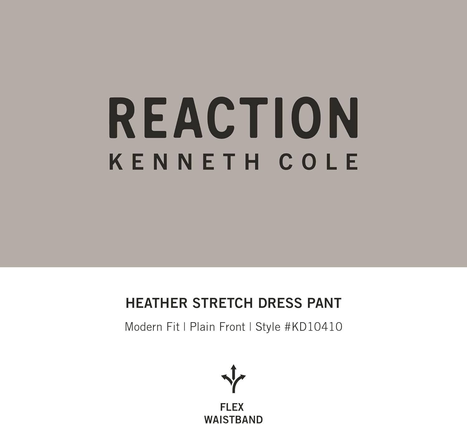 Kenneth Cole REACTION Mens Modern Fit Stretch Dress Pant - Image 6