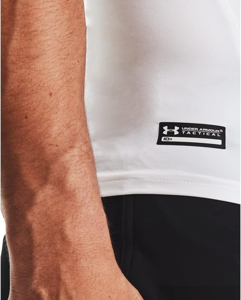 Under Armour Men's Heatgear Tactical V-neck Compression Short-sleeve T-shirt - Image 6