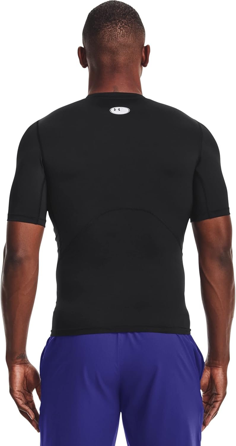 Under Armour Men's HeatGear Compression Short-Sleeve T-Shirt - Image 3