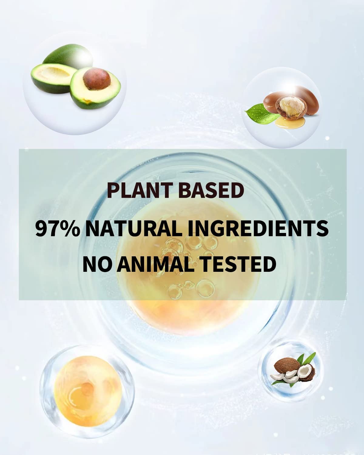 Face Wash Bar, Facial Cleansing Bars Balancing Face Soap Cleanser with Amino Acids & Jojoba Oil for Gentle Exfoliation for Oily Skin, Soap Free, Sulfate Free, Zero Waste - Image 6