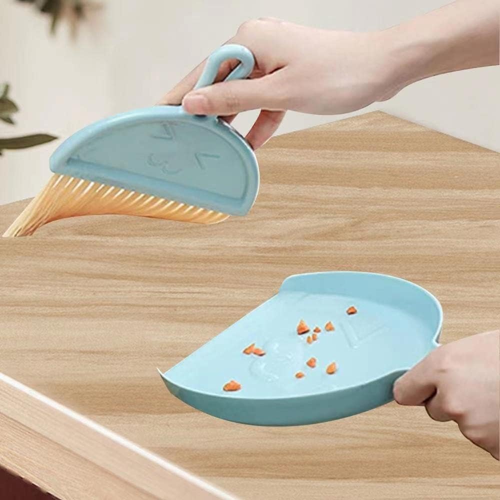 3 Packs of Mini Little Broom and Dustpan, Small Dustpan and Brush Set, Kids Dustpan and Broom Set for Cleaning Tables, Sofas, Cars, Keyboards, Kitchen Countertops. - Image 6