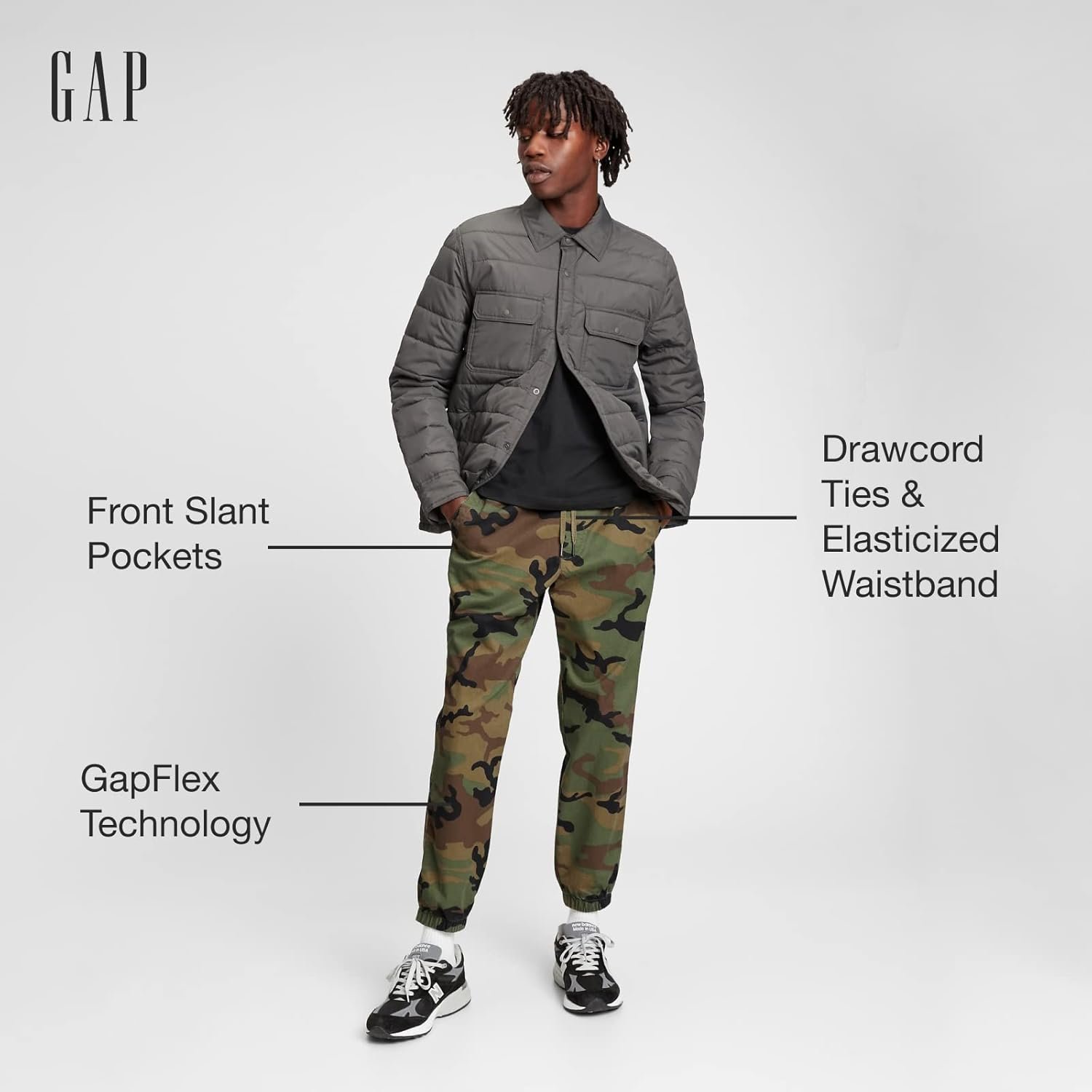 Gap Mens Essential Jogger Pant - Image 3