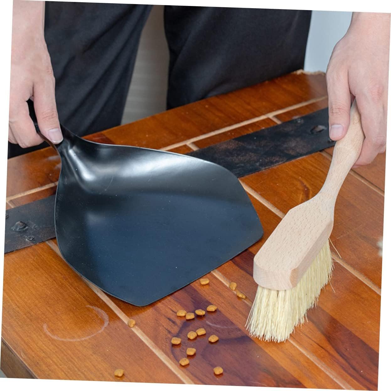 Mini Dustpan and Broom Set Multi-Function Handheld Cleaning Tool for Home and Office Portable and Durable Dustpan Combo for Quick Cleanups and Housework - Image 8