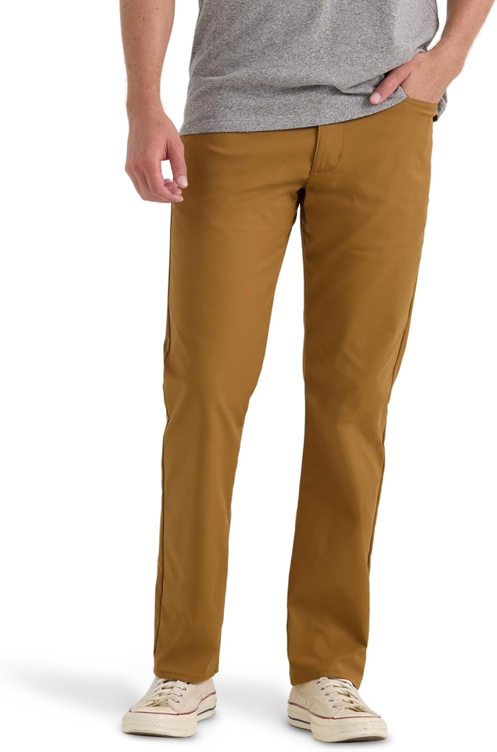 Lee Mens Extreme Motion Performance 5 Pocket Regular Straight Pant - Image 2