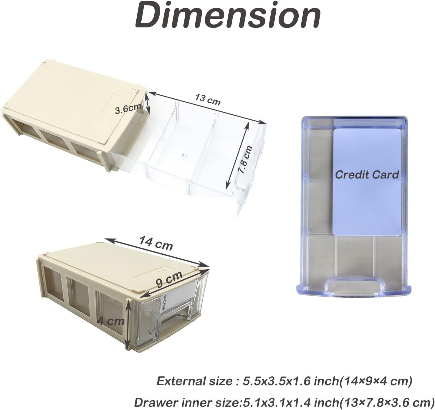 Stackable Storage Drawers Set of 20, Plastic Drawers Organizer for Small Parts Screw Craft Organizer, Mini Drawer Organizer with Dividers and Paper Labels(GREY) - Image 3