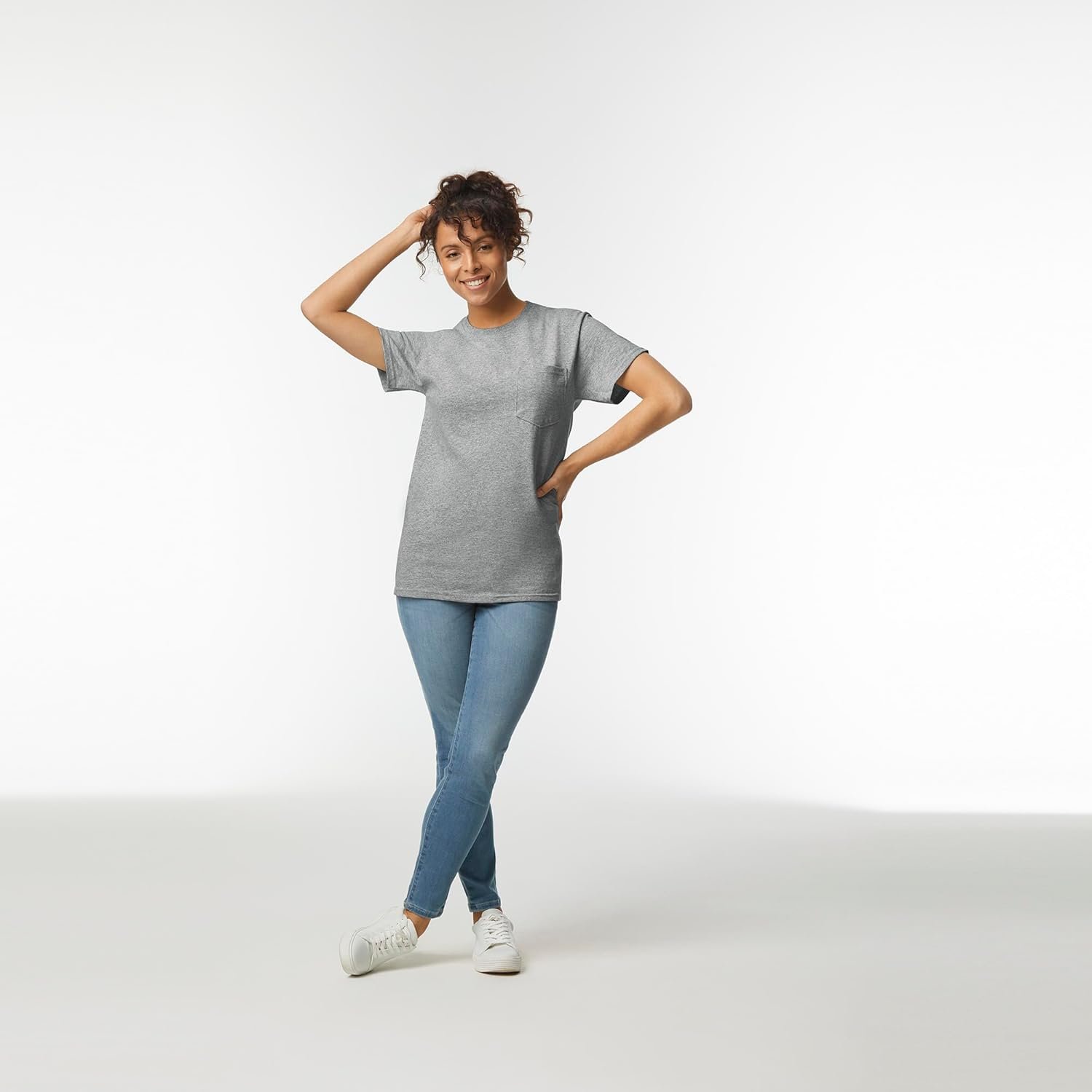 Gildan Adult Ultra Cotton T-Shirt with Pocket, Style G2300, 2-Pack - Image 7