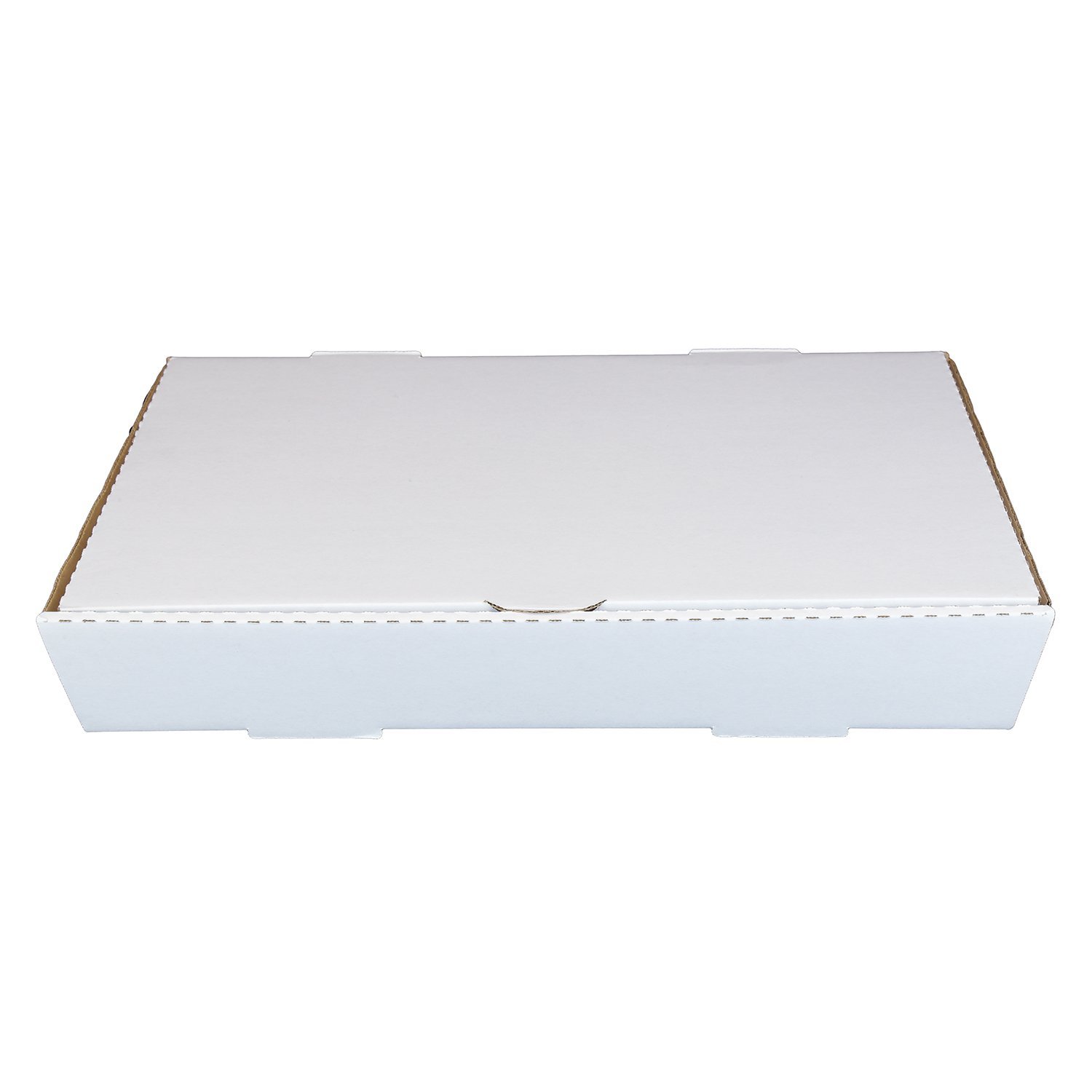 AmerCareRoyal Full Pan Corrugated Catering Box - Secure Stackable Food Delivery Container, Bakery Cardboard Food Storage Boxes, 21” x 13” x 3”, White, Case of 50 - Image 3