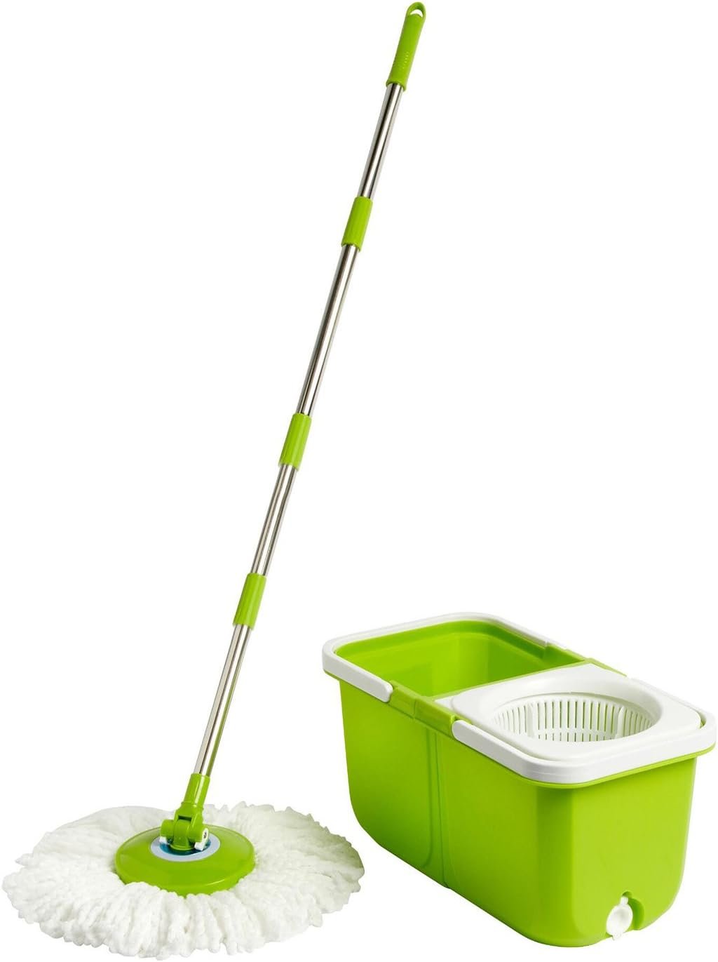 Big Boss InstaMop The Spinning Action Mop, Green - Image 5