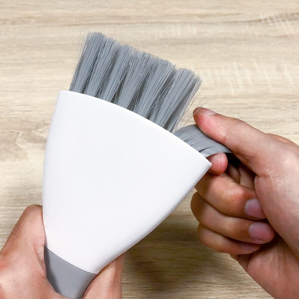 Small Dust Pan and Brush Broom - Dust Pan and Brush Set, Small Dustpan and Brush Set, Hand Broom and Dustpan Set, Dustpan with Brush, Dustpan and Brush Set is Daily Clean Tool for Family. (Gray 3 Set) - Image 5