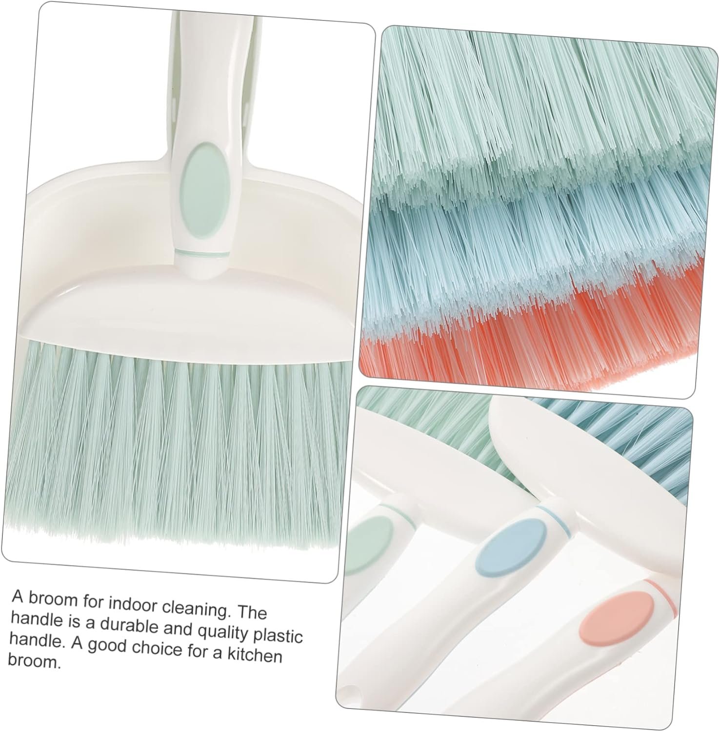 3-Piece Mini Dustpan and Brush Set Portable Whisk Broom for Home Cleaning Lightweight Handheld Broom Dustpan Combo for Quick Cleanups - Image 5