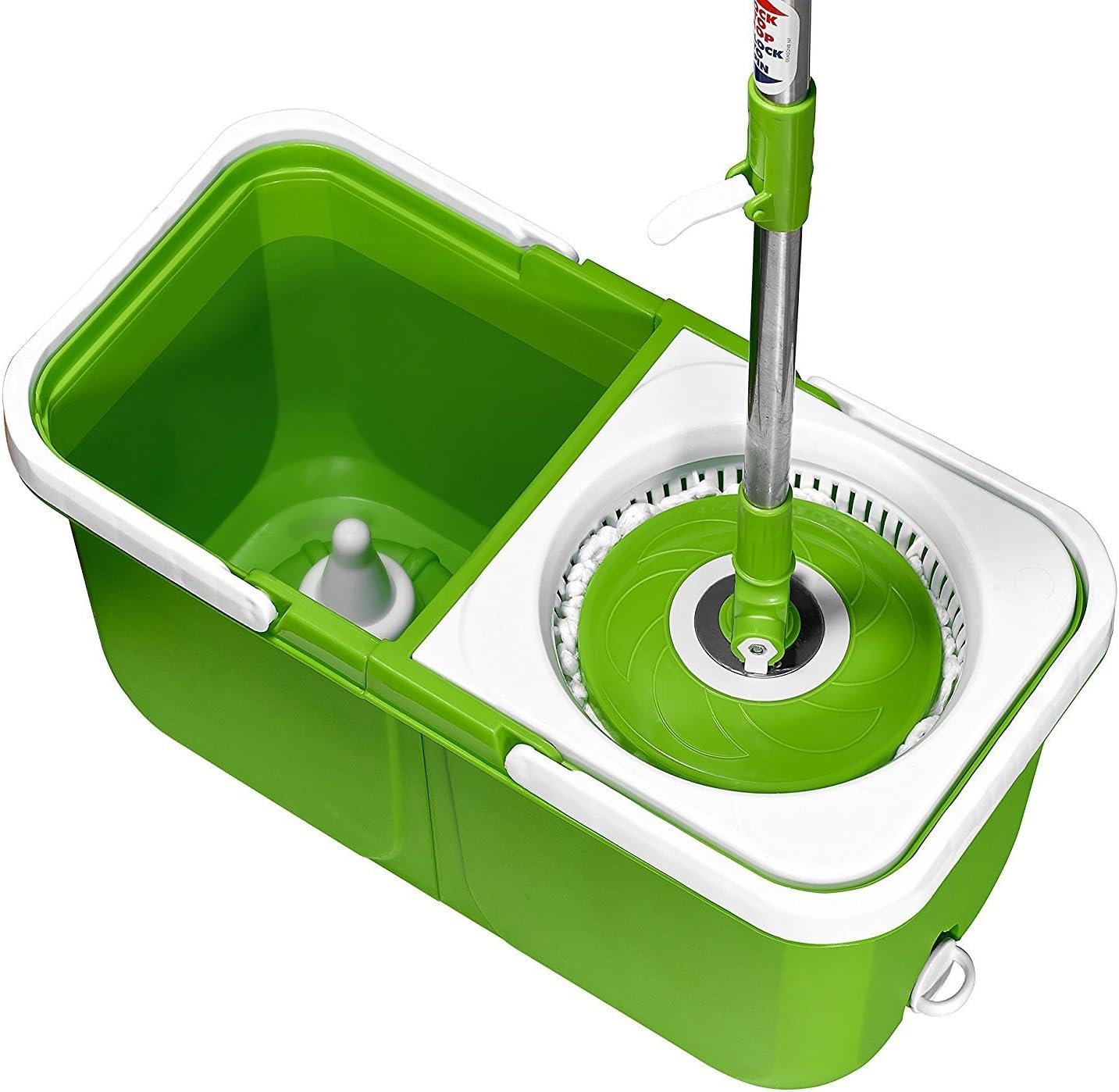 Big Boss InstaMop The Spinning Action Mop, Green - Image 2