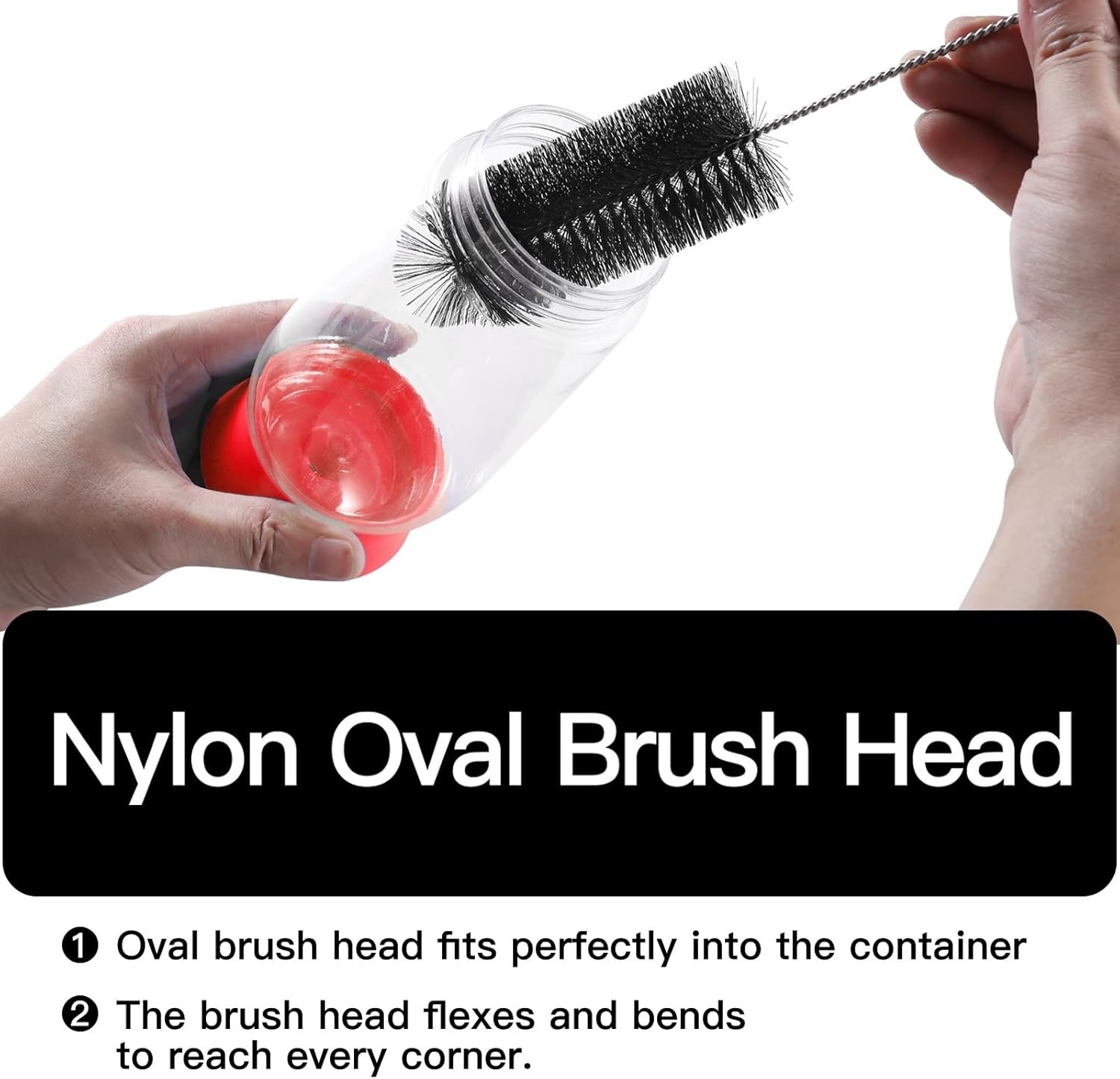 Hummingbird Feeder Cleaning Brushes Set- 21, Easy Clean & Multipurpose 3-Size Brushes with Extended Handle, Convenient Storage, for Glass/Plastic Feeding Holes and Bottle - Image 5