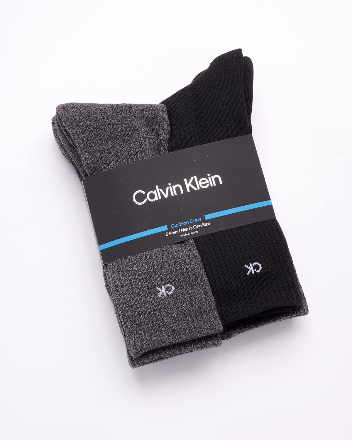 Calvin Klein Mens Crew Socks - 5 Pack Athletic Mid Calf Socks for Men (7-12) - Image 3