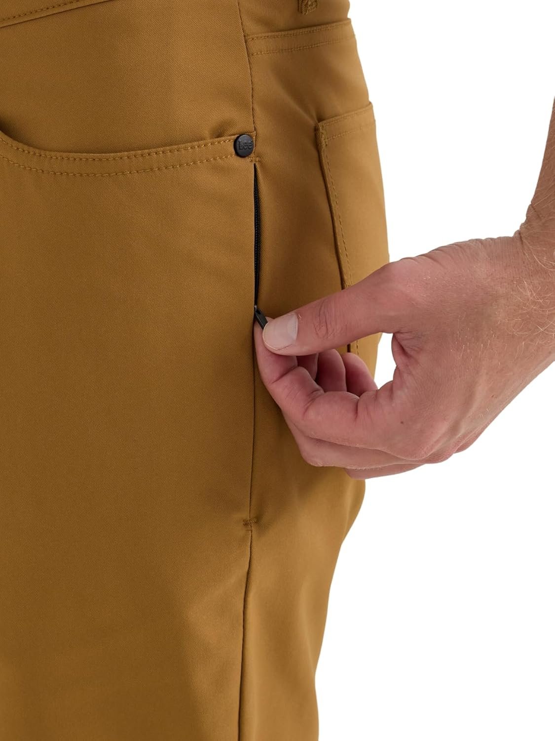 Lee Mens Extreme Motion Performance 5 Pocket Regular Straight Pant - Image 6