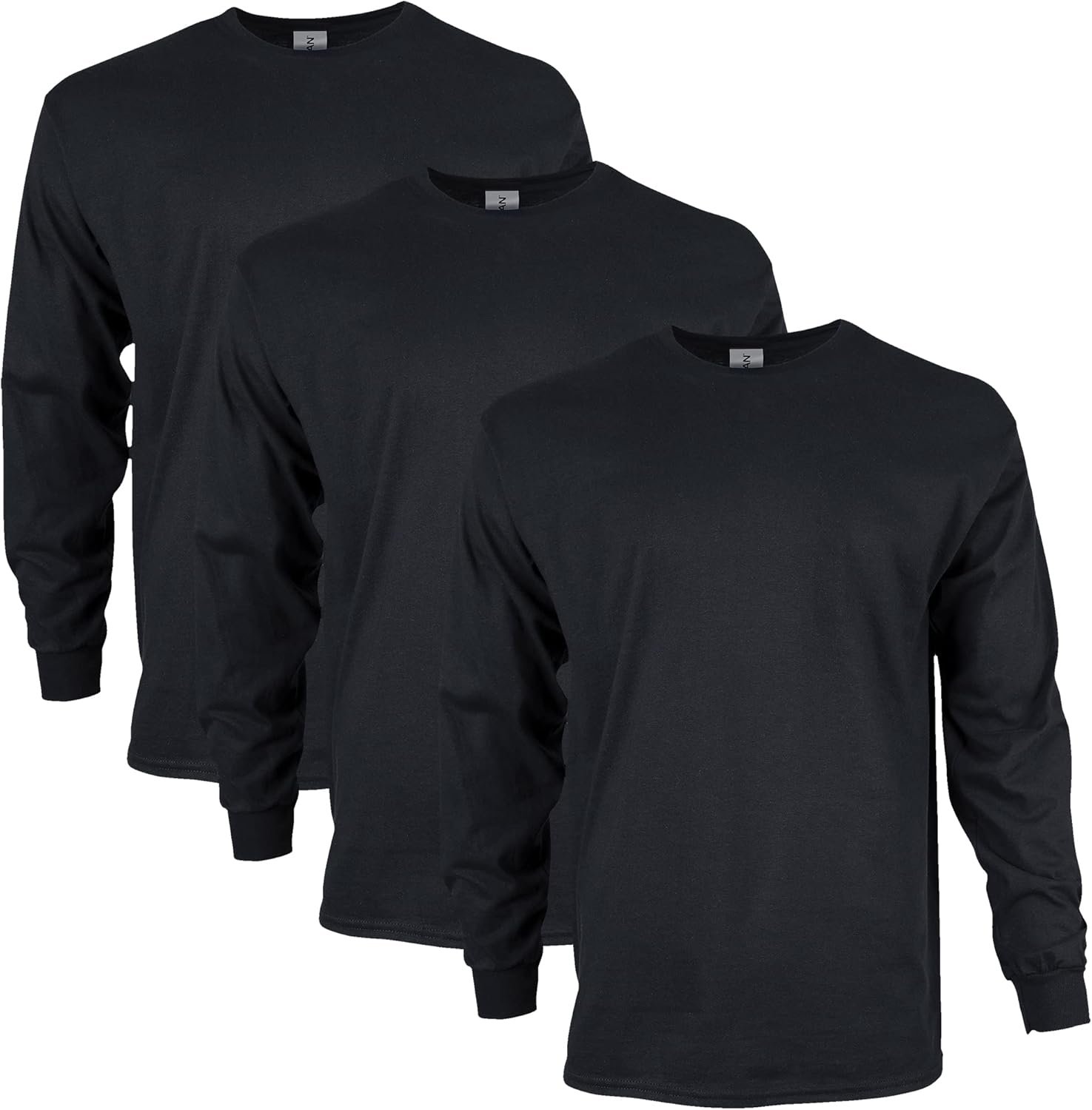 Gildan Adult Ultra Cotton Long Sleeve T-Shirt, Style G2400, Multipack - Image 2
