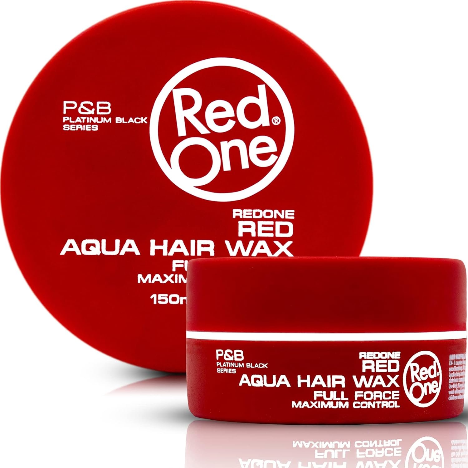 RedOne Aqua Hair Wax Maximum Hold Full Force Hair Gel, 150ml (6 pack) RED - Image 8