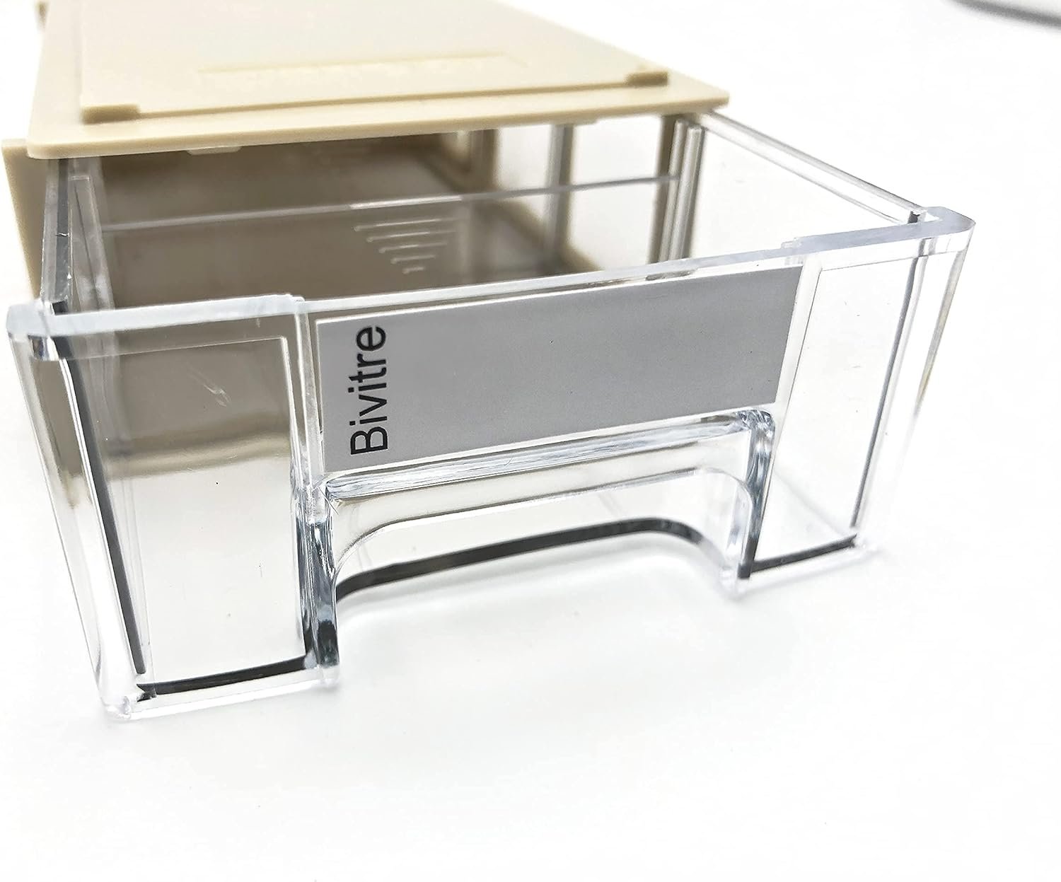 Stackable Storage Drawers Set of 20, Plastic Drawers Organizer for Small Parts Screw Craft Organizer, Mini Drawer Organizer with Dividers and Paper Labels(GREY) - Image 5