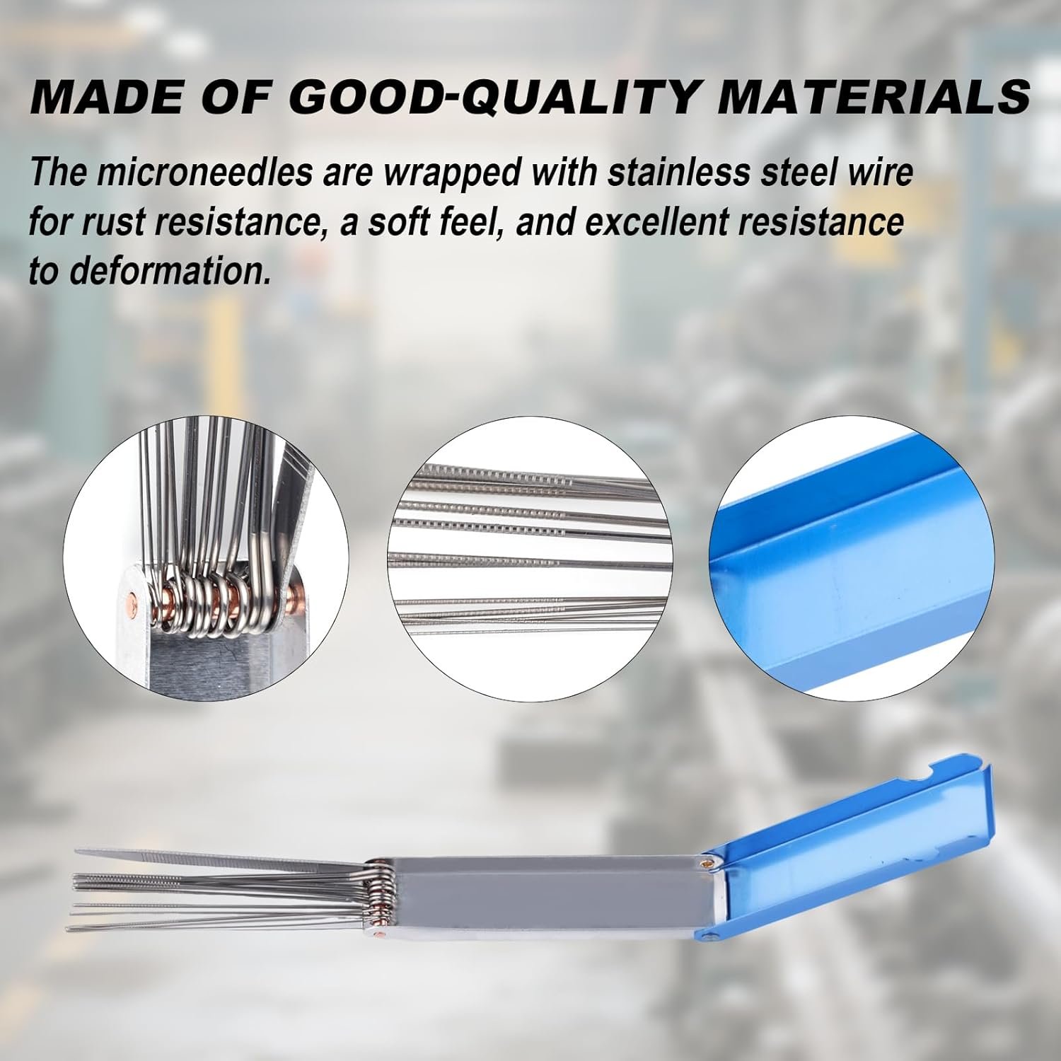 Carburetor Cleaner Tool Kit, Airbrush Torch Tip Cleaner Set Hex Wrench Pointed Pick Single-Head Brush 15 Nylon Brushes 30 Cleaning Needles 13 Cleaning Wires 4 Clean Hooks for Garburator Carb Stain - Image 5