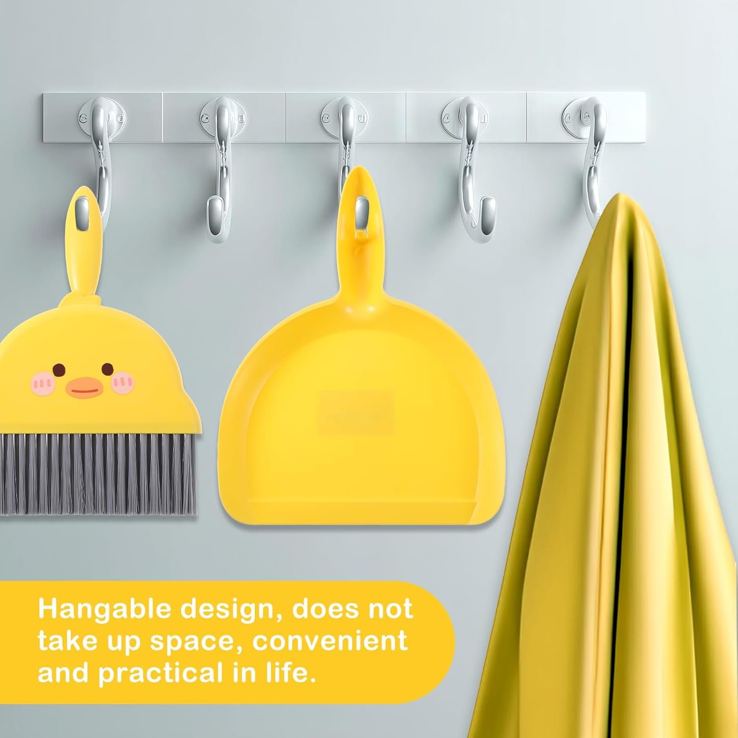 Mini Dustpan and Brush Set,Small Hand Brush and Dust Pan, Portable Cleaning Combo for Computer Keyboards, Car Seats, Pet Food Bowls, Pet Nests, Cute - Image 4