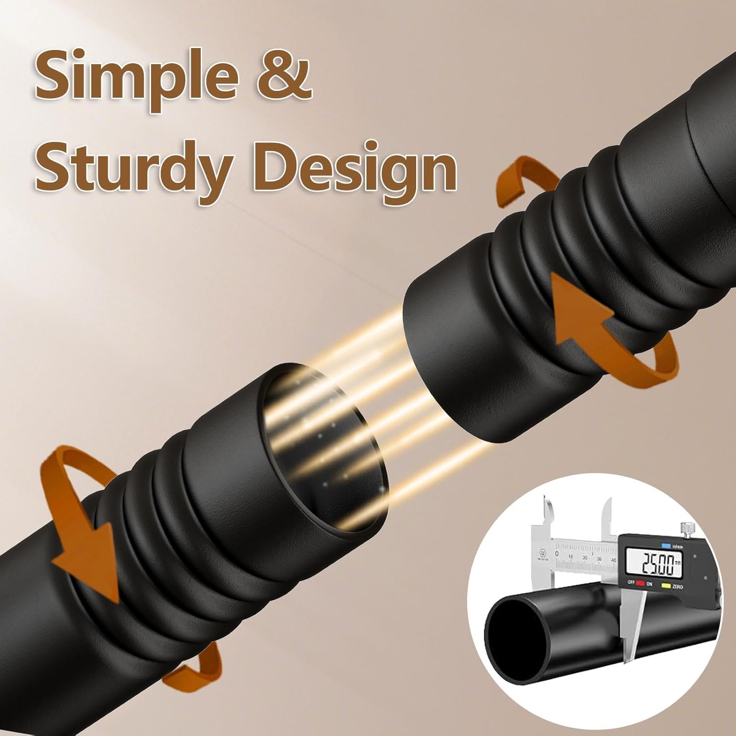 Clothes Rack Clothing Racks for Hanging Rolling Heavy Duty Coat Rack Drying Rack Clothing 200lbs Capacity 3" Industrial Wheels, 1" Pipe,Rolling Garment Rack Black - Image 9