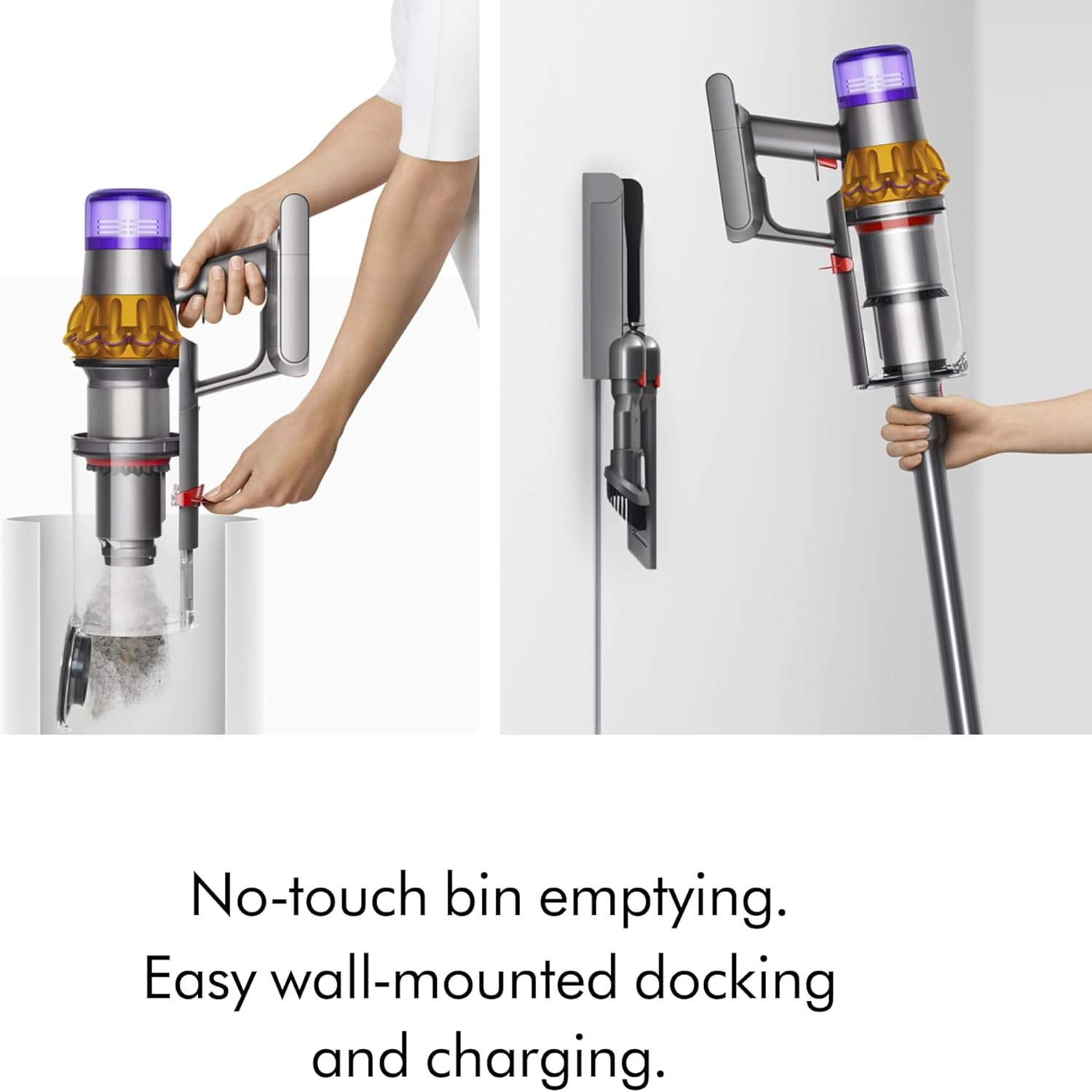 Dyson V15 Detect Plus Cordless Vacuum, Illumination Reveals dust, 240AW, 3 Power Modes, Up to 60 Minutes,² Deep Cleans Hard Floors and Carpets, Detangles pet Hair, Converts to Handheld - Image 11