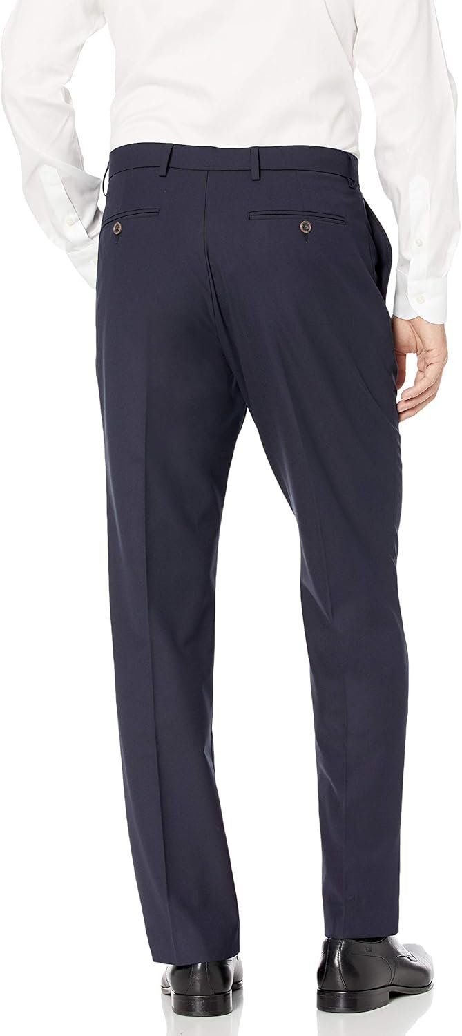 Amazon Essentials Men's Classic-Fit Wrinkle-Resistant Stretch Dress Pants - Image 4