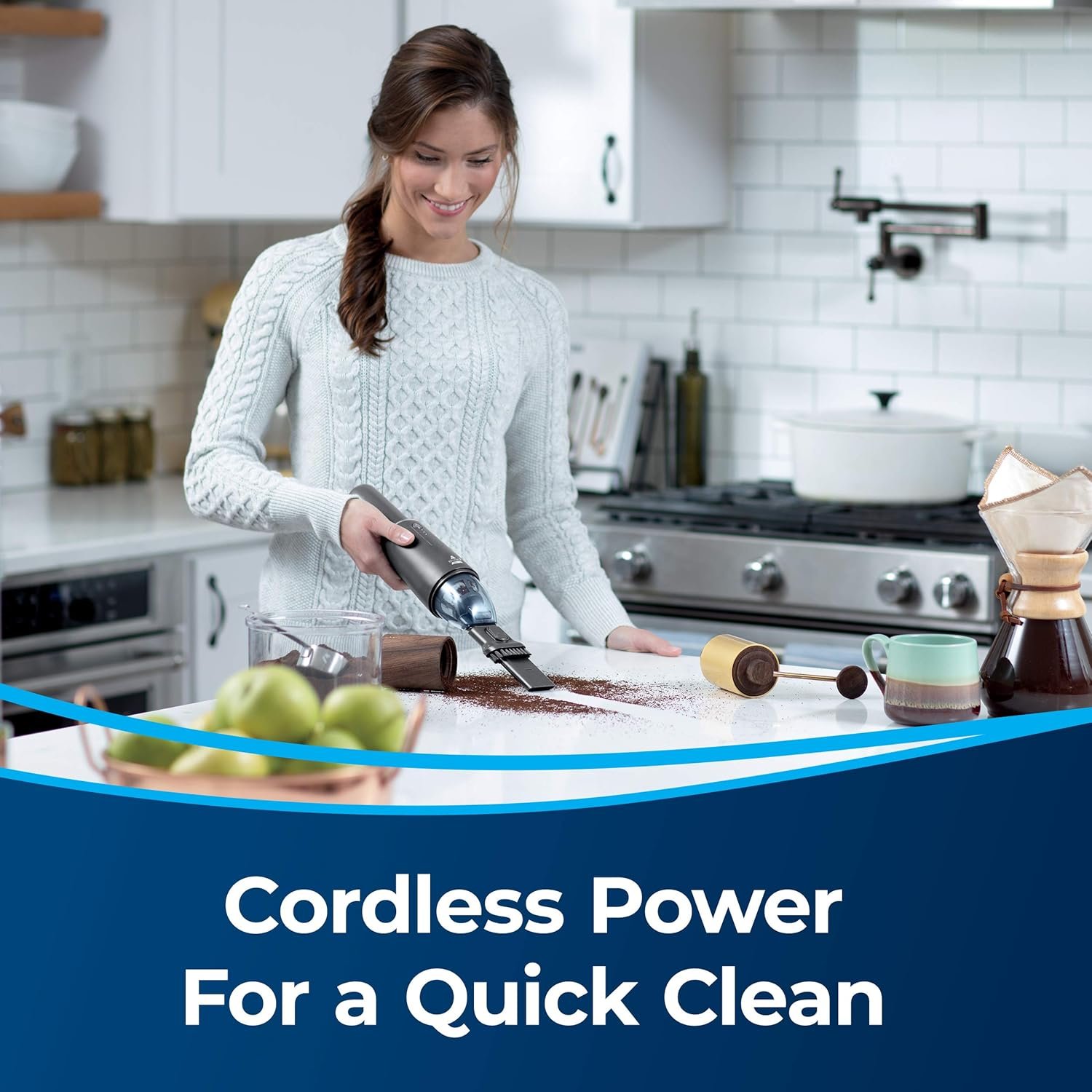 Bissell AeroSlim Lithium Ion Cordless Handheld Vacuum, 29869 - Image 4