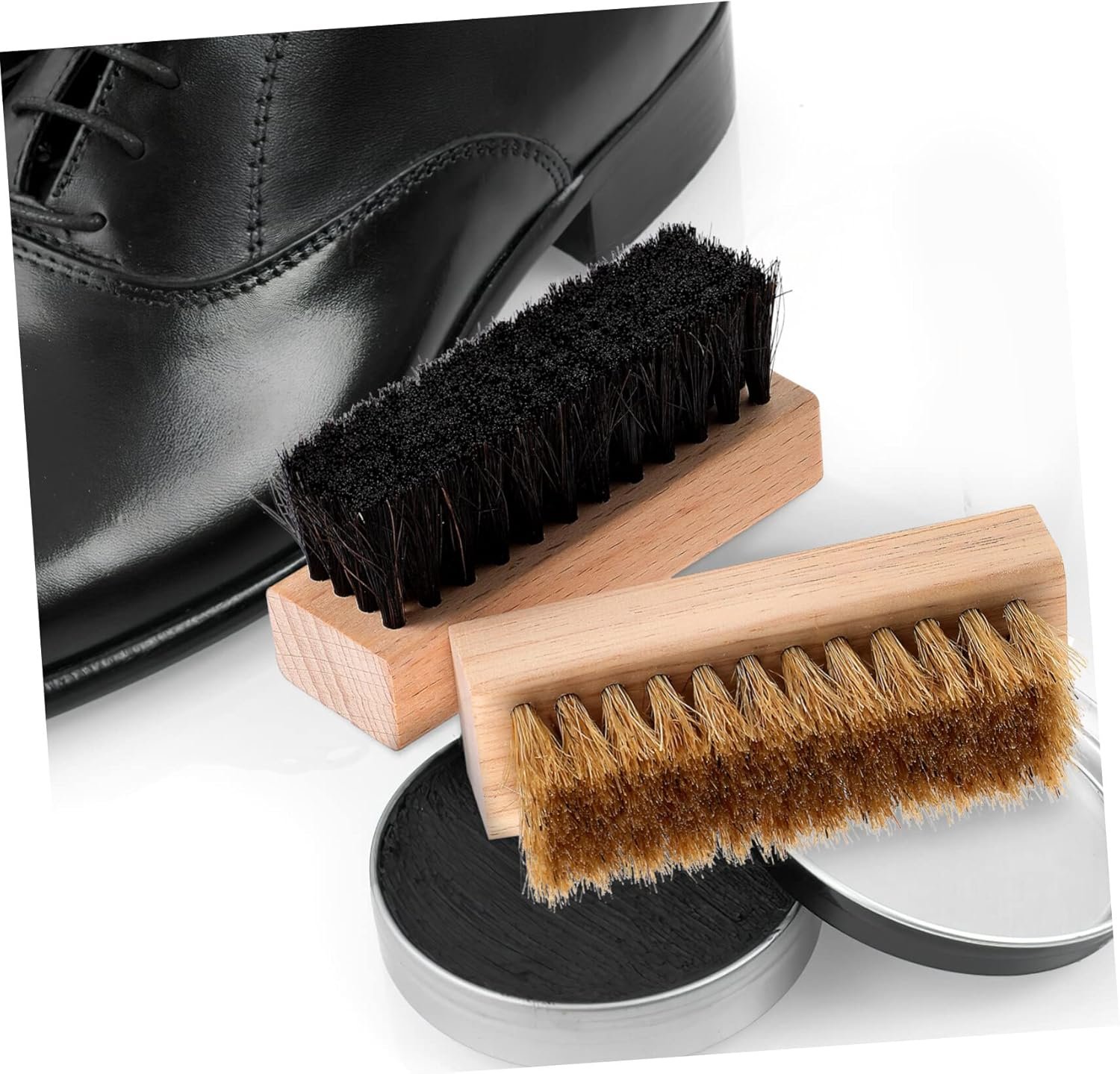 2pcs Shoe Cleaner Brush Sneaker Boot Polish Kit Soft Bristles Multi-Purpose Cleaning Brush for Shoes Scrubbing - Image 9