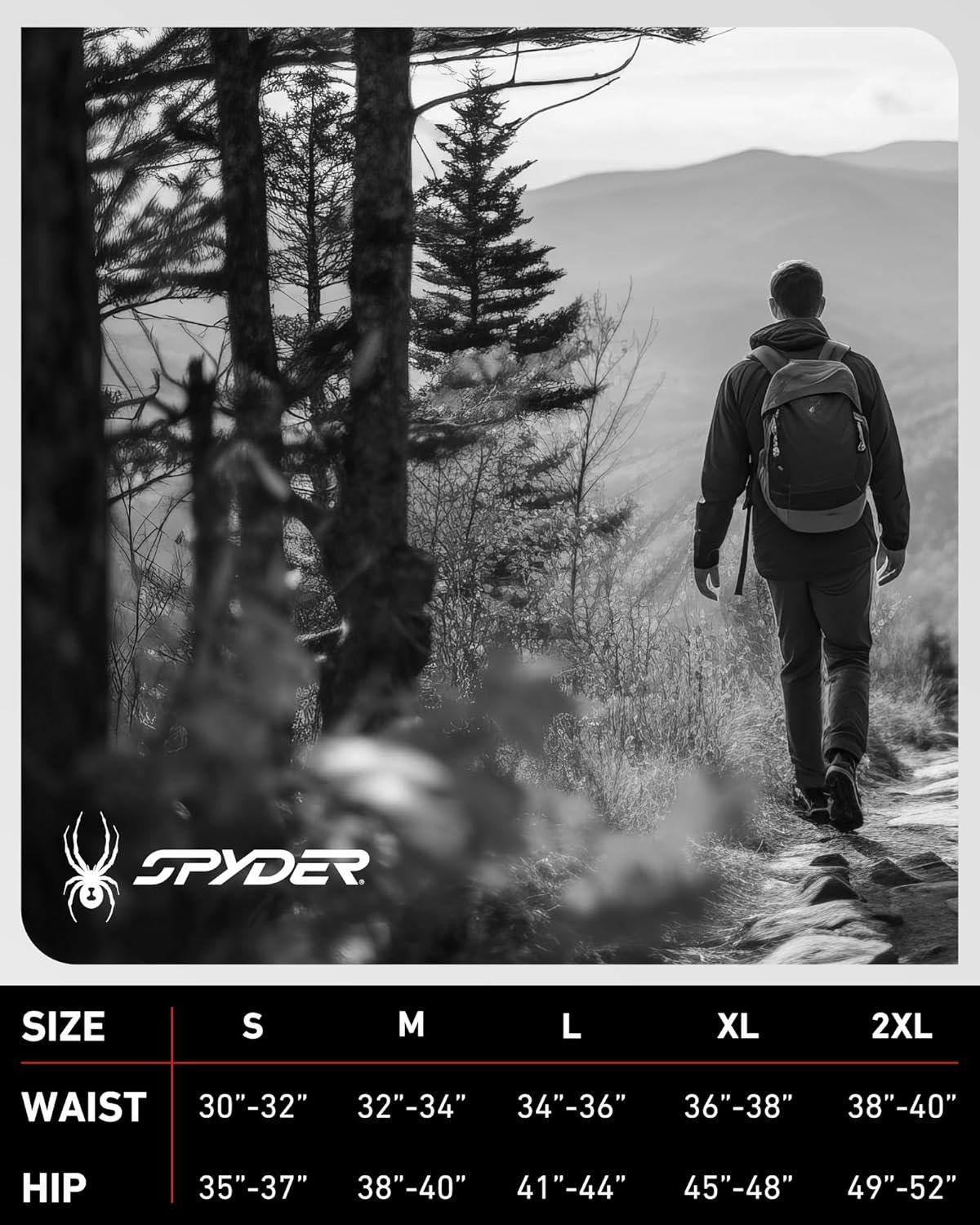 Spyder Mens Sweatpants - Double Knit Performance Fleece Mens Joggers Athletic Pants with Inner Drawstring Waist & Zip Pockets - Image 8