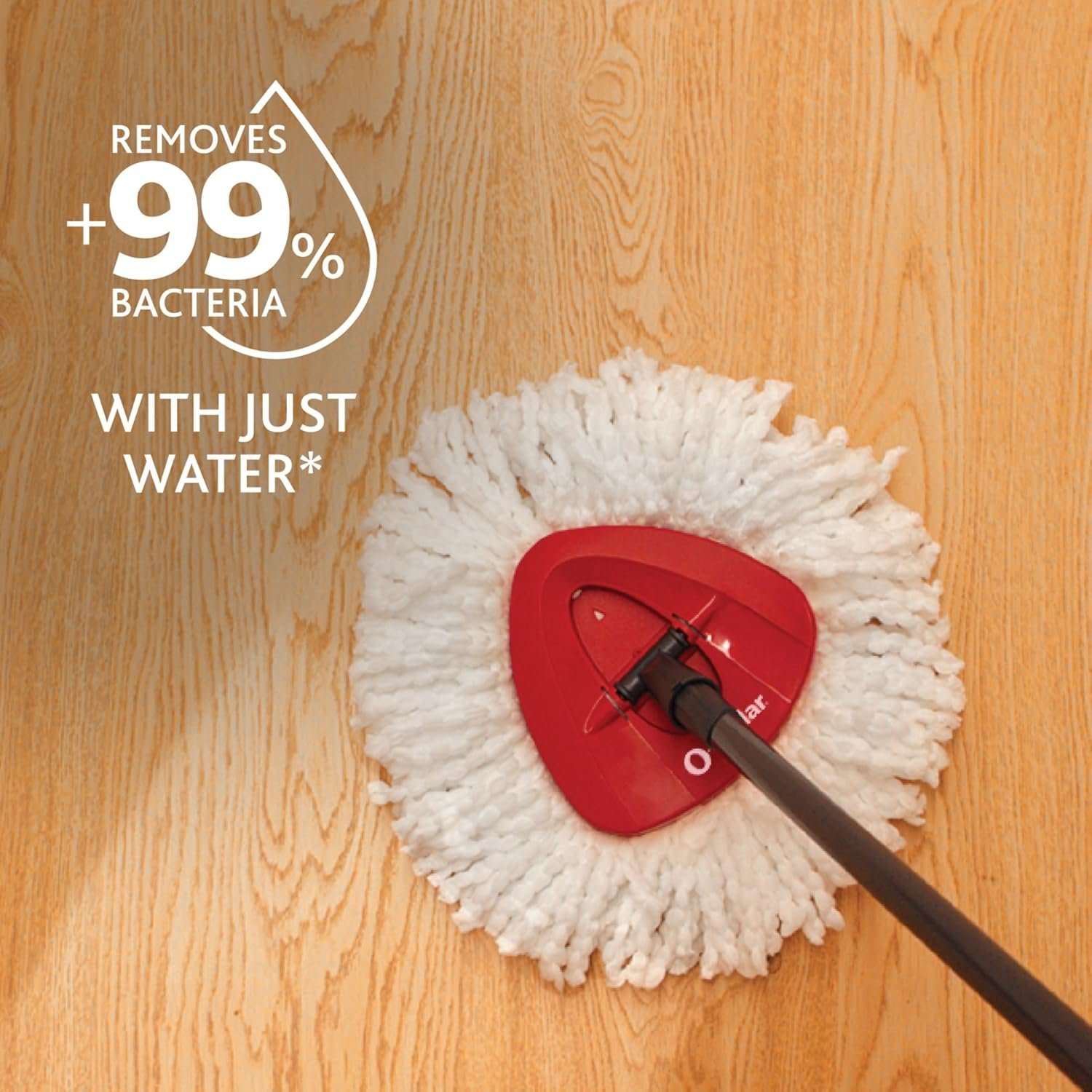O-Cedar EasyWring Spin Mop Microfiber Refill (Pack of 4) - Image 3