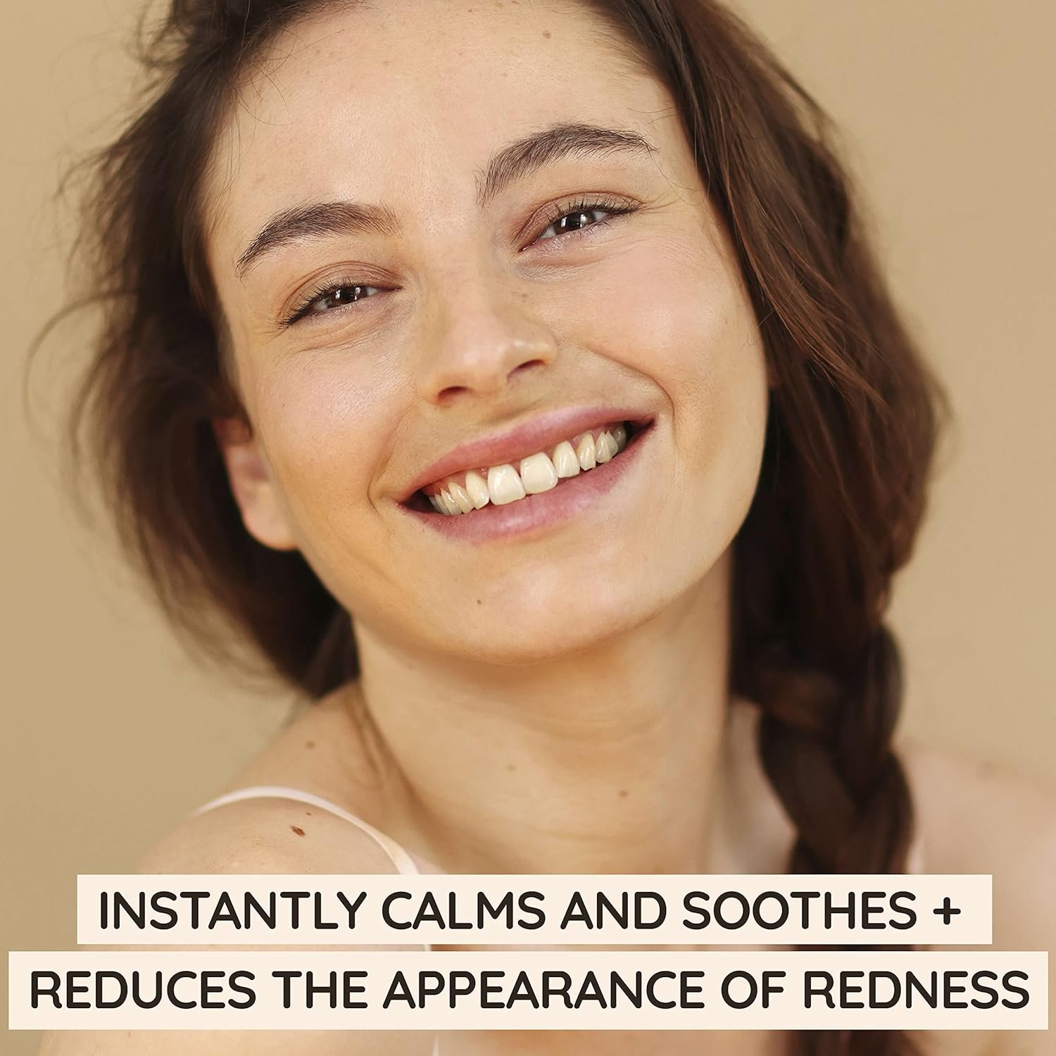 Aveeno Calm + Restore Facial Moisturizer Face Cream for Redness Relief, Non-Comedogenic, Ceramide & Vitamin B5, Hydrating for Dry, Sensitive Skin, Hypoallergenic, Fragrance-Free, 1.7 oz - Image 3