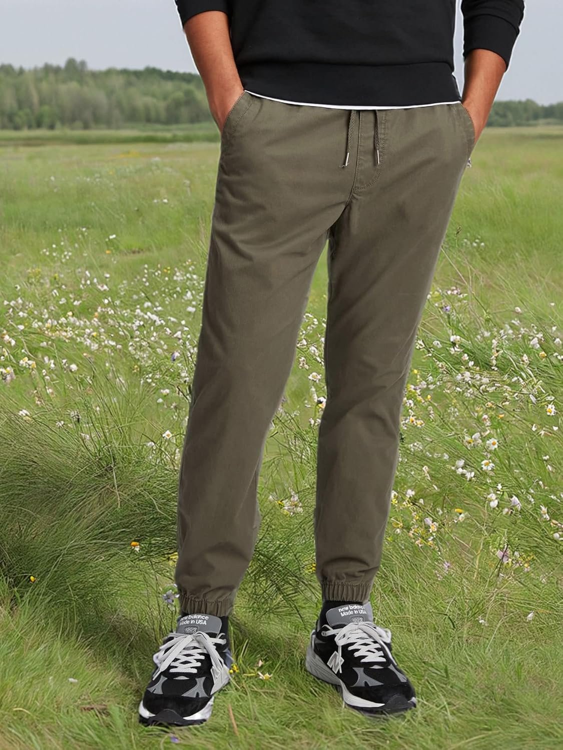 Gap Mens Essential Jogger Pant - Image 4