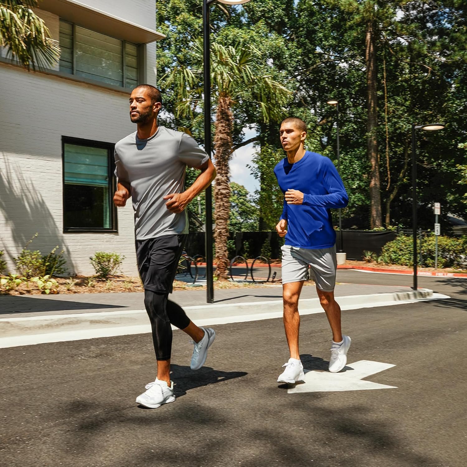 Hanes Sport Men's Long-Sleeve T-Shirt Pack, Cool DRI Moisture-Wicking Performance T-Shirts, Performance Tee, 2-Pack - Image 8